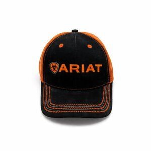 Ariat Black and Blaze Trucker Cap